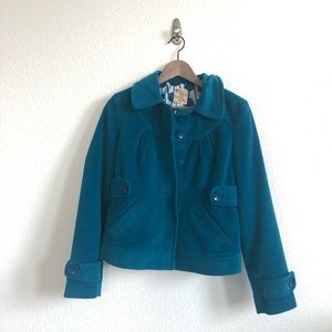 Tulle teal jacket